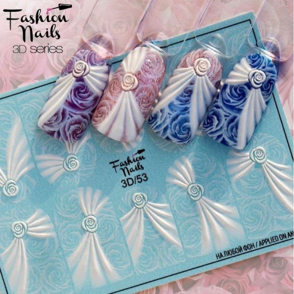 JUSTNAILS Transfer Foils Box Animal Leopard Pattern Set - 2