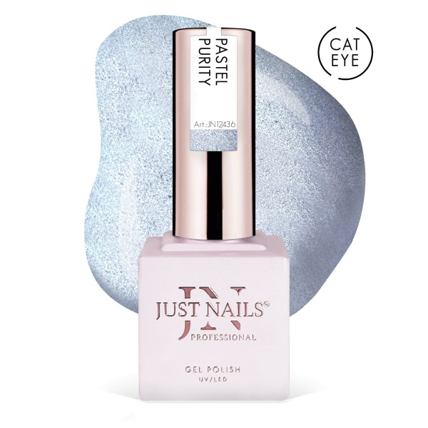 JUSTNAILS Polish Gel 5D Cat Eye - PASTEL PURITY