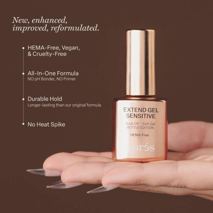 Apres Extend Gel Sensitive - HEMA-free adhesive gel for