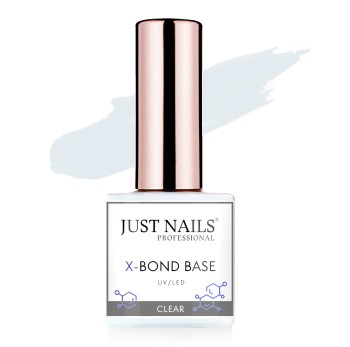 JUSTNAILS X-Bond Acid Base - Clear - Polish Soak-off Gel 10ml JUSTNAILS X-Bond Acid Base - Clear - Polish Soak-off Gel 10ml