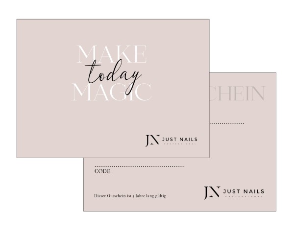 Gift certificate JUSTNAILS
