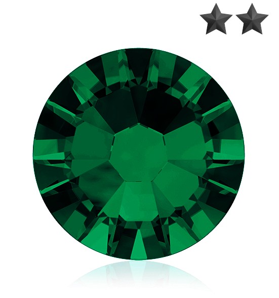 Kristall Rhinstones High Quality - Emerald
