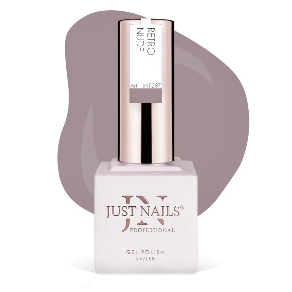 JUSTNAILS Gel Polish Color - RETRO NUDE - Shellac Soak-off