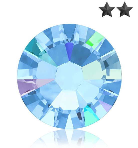 Kristall Rhinstones High Quality - Aquamarine AB