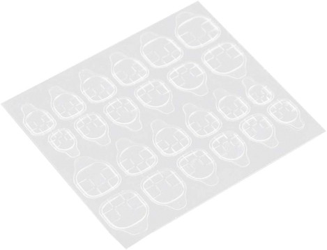 JUSTNAILS JUST PRESS - Double sided nail glue pads for Press On Nails