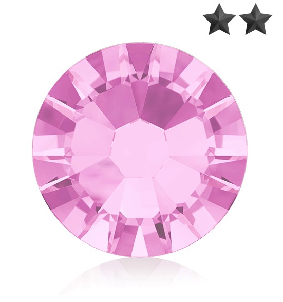 Kristall Rhinstones High Quality - Light Pink