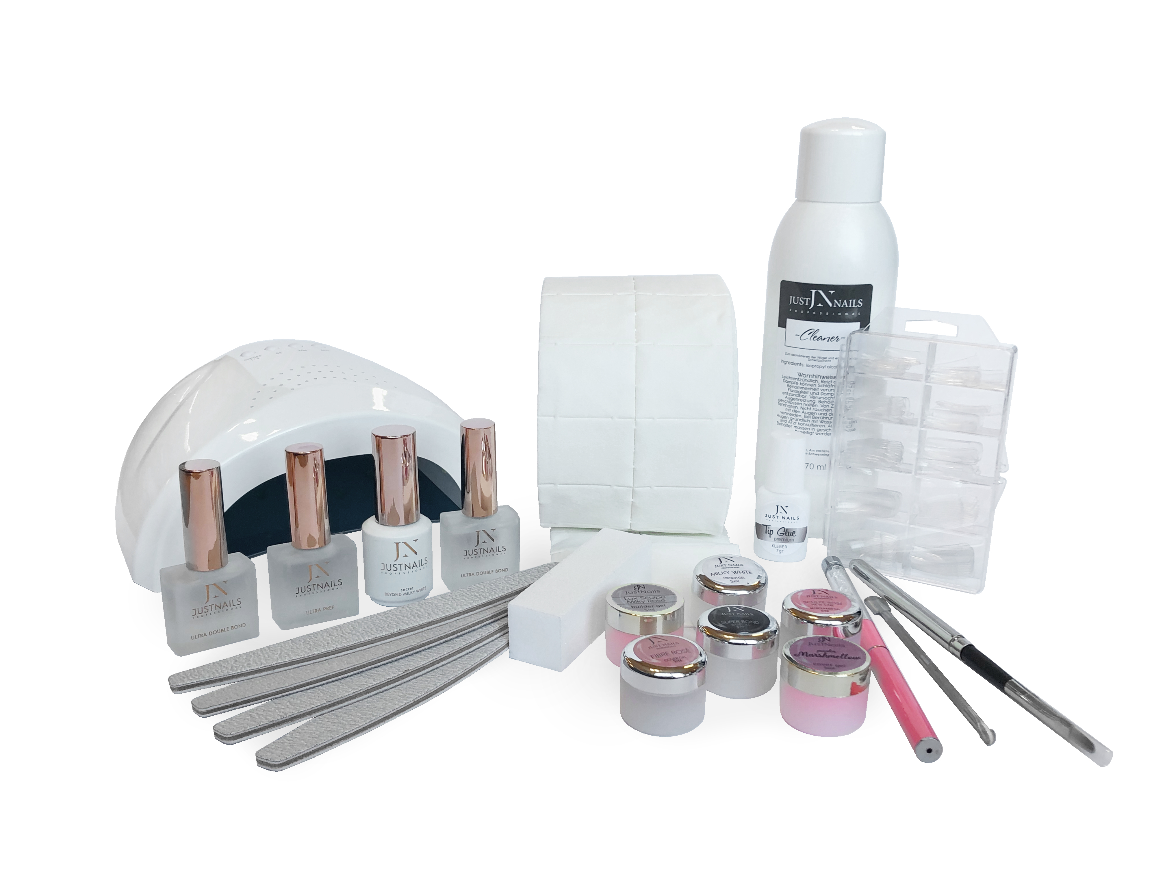 Premium Gel Babyboomer Starter Set Lampe Justnails Shop