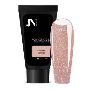 JUSTNAILS Polygel - Amber Gold JUSTNAILS Polygel - Amber Gold