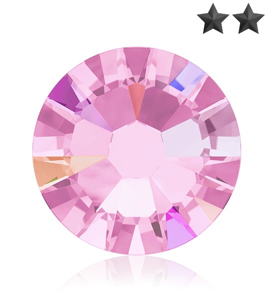 Kristall Rhinstones High Quality - Light Pink AB