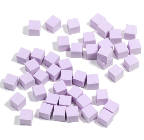 JUSTNAILS Nailartgel Ombre Gel Schwämmchen violett