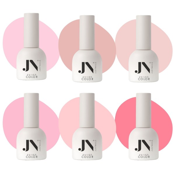 JUSTNAILS Premium Shellac Soak-off Gel Polish Set