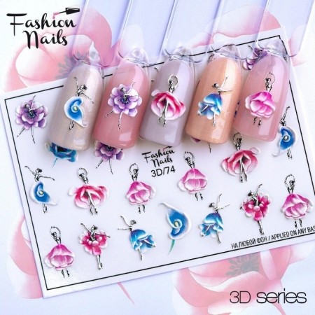3D/74 Wraps Fashionnails