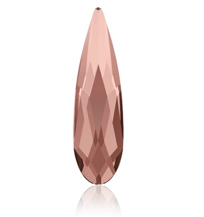 Swarovski® Raindrop Blush Rose