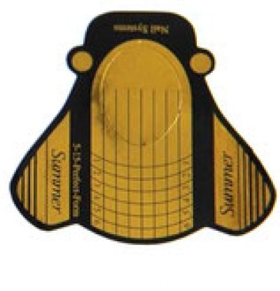 500 Modellier Schablonen breit Gold