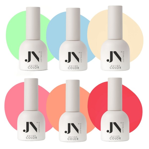 JUSTNAILS Premium Shellac Soak-off Gel Polish Set
