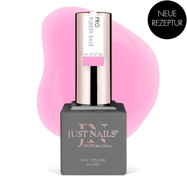 JUSTNAILS Pro Rubber Builder - BUBBLES & GIGGLES - Shellac Hybrid Soak-off