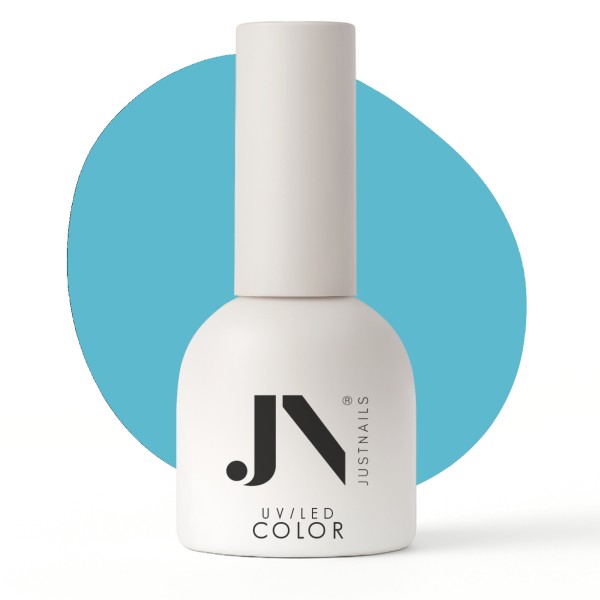 JUSTNAILS Gel Polish Color - Aqua Flicker - Shellac Soak-off