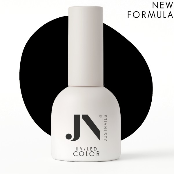 JUSTNAILS Flexi Colour - Intense Black - Polish Shellac Soak-off Gel 12ml