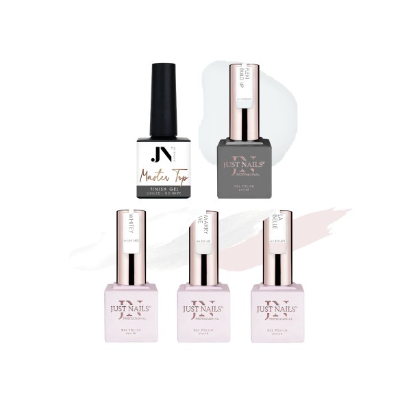 JUSTNAILS Premium Shellac Soak-off Gel Polish Set