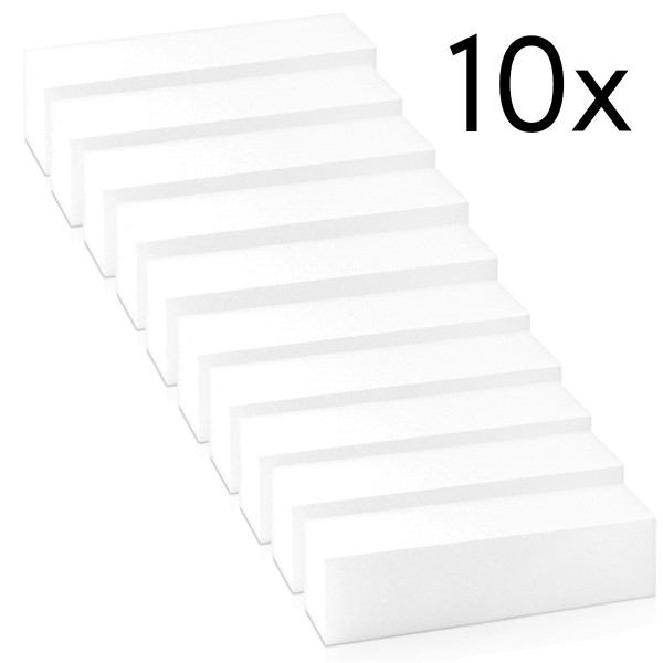 JUSTNAILS Buffer Block white #180