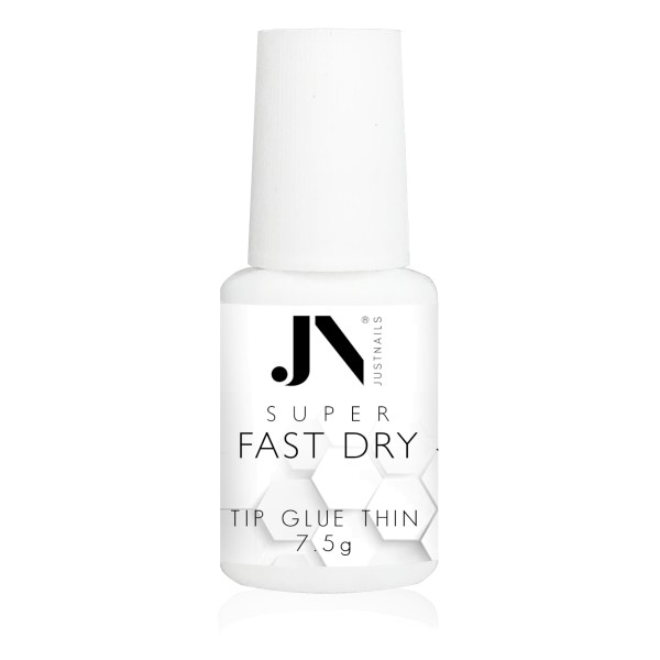 JUSTNAILS Tip glue nail glue in brush bottle 7ml