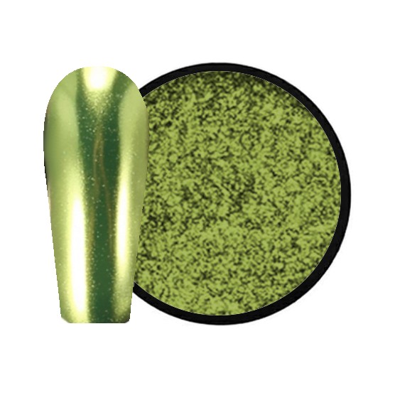 JUSTNAILS Mirror-Glow Nagel Pigment - Freshman