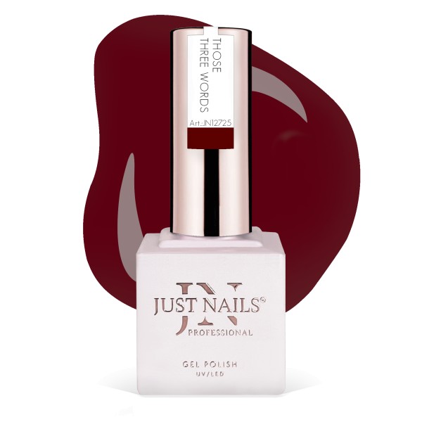 JUSTNAILS Gel Polish Color - THOSE THREE WORDS - Shellac Soak-off